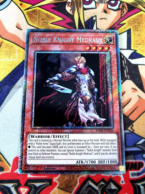 Noble Knight Medraut ra04-en205 (NEW) Platinum-Secret Yu-Gi-Oh-image