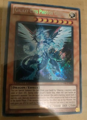 Yu-Gi-Oh! TCG Galaxy-Eyes Photon Dragon CT08-EN003 Secret Rare Limited EDT NM/LP-image