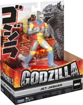 Playmates Godzilla • Jet Jaguar • Vinyl Action Figure 6.5 inch tall NIP-image