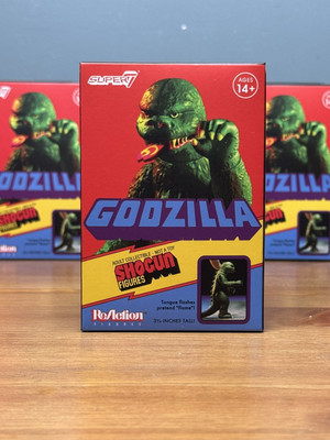 Super7  ReAction Shogun Godzilla 3.75 Blind Box Mystery Figure 1x Sealed Box-image