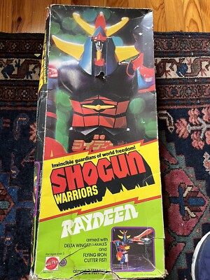 Mattel Shogun Warriors Raydeen 24” Box Transformers Jumbo Machinder 1976 Gaiking-image