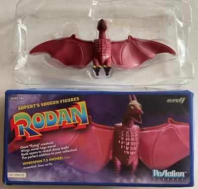 SUPER7 REACTION SHOGUN Figure RODAN NEW,  Orig Box SEE PHOTOS-image
