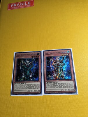Yu-Gi-Oh! TCG Noble Knight's Shield-Bearer Brothers of Legend BROL-EN017 1st...-image