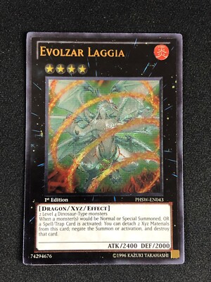 YUGIOH EVOLZAR LAGGIA PHSW-EN043 1ST ULTIMATE-image