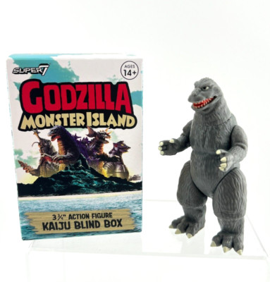 Super 7 Godzilla Monster Island Blind Box GODZILLA '62 ReAction Figure-image