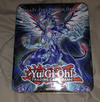 Yu-Gi-Oh 2013 Galaxy-Eyes Photon Dragon Zexal Collectible Tin Metal Box ONLY-image
