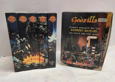 The Godzilla - Gigan Mecha-Godzilla Ghidrah Son of - VHS 1997 5-Tape Set -image