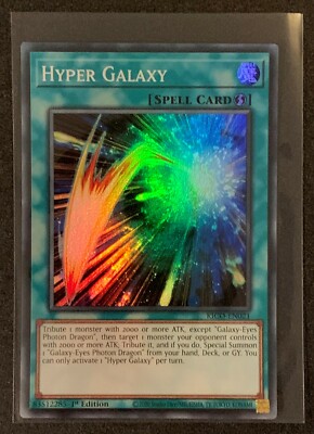 Hyper Galaxy | KICO-EN021 | Super Rare | 1st Edition | King's Court | YuGiOh TCG-image