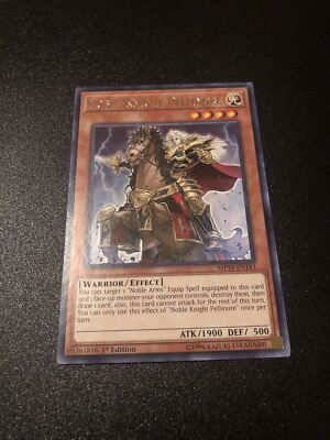 Yugioh! Noble Knight Pellinore - MP19-EN143 - Rare - 1st Edition Near Mint, Engl-image