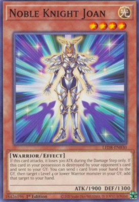 1X NM Noble Knight Joan - LED8-EN030 - Common 1st Edition yugioh-image
