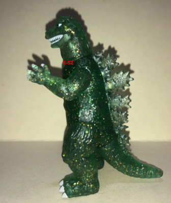 Green XRay Glitter Godzilla 57 figure ReAction Super7 blind box gojira kaiju ゴジラ-image