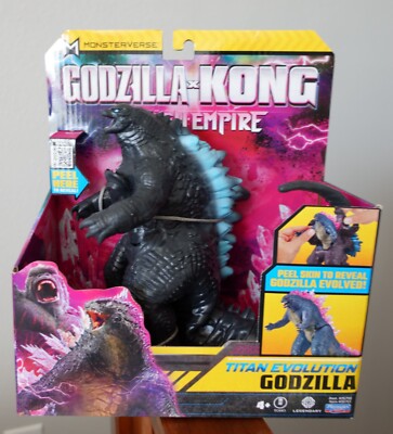 Playmates Godzilla x Kong The New Empire Titan Evolution Godzilla Action Figure-image