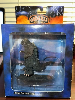 X Plus FIRST Godzilla Origins - 2002 SEALED Box - Cold Cast Resin Chess Piece-image