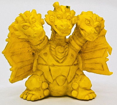 King Ghidorah Yellow7-2 Godzilla Eraser Monster Vintage Toei Mini Figure Japan-image