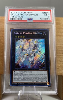 (PSA 9) Yu-Gi-Oh: Photon Hypernova – Galaxy Photon Dragon #EN044 [Secret]-image