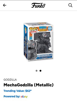 Mechagodzilla Funko Pop #1019 - Godzilla Vs. Kong - New in Box.-image