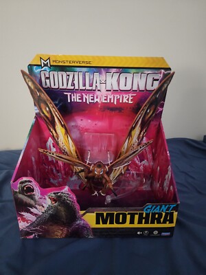 Godzilla X Kong The New Empire Movie GIANT MOTHRA Action Figure Playmates NEW!-image
