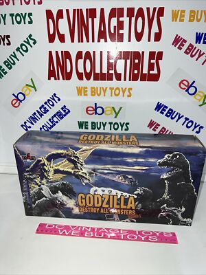 NEW Mezco Toyz 18070 Godzilla: Destroy All Monsters 5 Points XL Round 1 Box Set-image