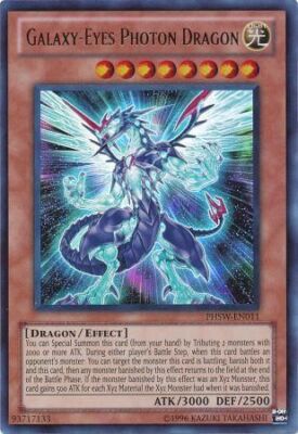 Galaxy-Eyes Photon Dragon - PHSW-EN011 - Ultra Rare Unlimited New Photon-image