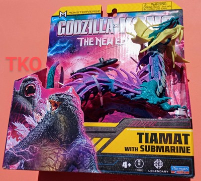  🐉TIAMAT figure GODZILLA VS KONG toy MONSTERVERSE with submarine THE NEW EMPIRE-image