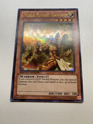Yugioh Noble Knight Gawayn Limited Edition Ultra Rare REDU-ENSP1 MP-image