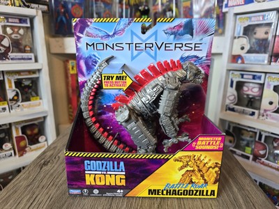 Playmates Godzilla vs Kong Monster Sounds Battle Roar MECHAGODZILLA 7