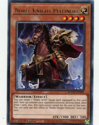 x3 Noble Knight Pellinore MAGO-EN085 Yugioh-image