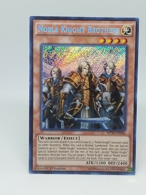 1X NOBLE KNIGHT BROTHERS	MP15-EN046	SECRET	1ST	NEAR MINT YUGIOH-image