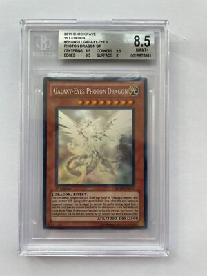 yugioh bgs8.5 SHOCKWAVE1ST EDITION#PHSW011 GALAXY-EYESPHOTON DRAGON#Ghost Rare-image