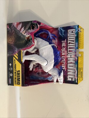 New 2024 Playmates Godzilla x Kong The New Empire Shimo with Frost Bite Blast-image