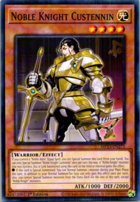Noble Knight Custennin #MP23-EN275 1st Edition Near Mint or Better-image