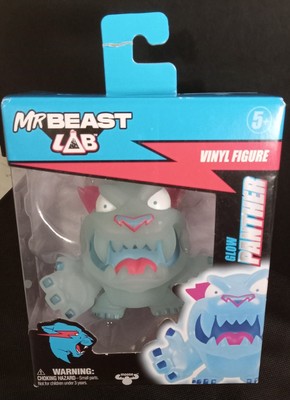 Mr. Beast Lab Glow Panther New Vinyl Figure-image
