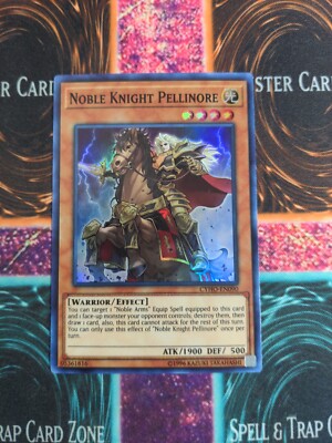 Yu-Gi-Oh! Noble Knight Pellinore CYHO-EN090 Unlimited Super Rare NM a1/-image