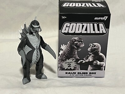 Super7 ReAction Godzilla Silver Screen Blind Box Gigan 2:12 Toho Kaiju-image
