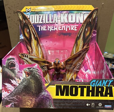 Godzilla X Kong 2 The New Empire Movie Mothra Giant 11 Inch Action Figure-image