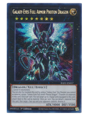 x3 Galaxy-Eyes Full Armor Photon Dragon RA01-EN037 Secret Rare-image