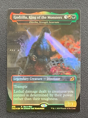Godzilla, King of the Monsters 275 Promo Foil (Buy-A-Box) Ikoria MTG [2]-image