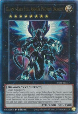 Galaxy-Eyes Full Armor Photon Dragon - RA01-EN037 - Ultimate Rare - Yugioh-image