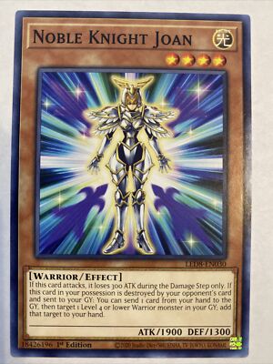 Noble Knight Joan | Yugioh! Synchro Storm LED8-EN030 Common 1st Edition NM/M-image