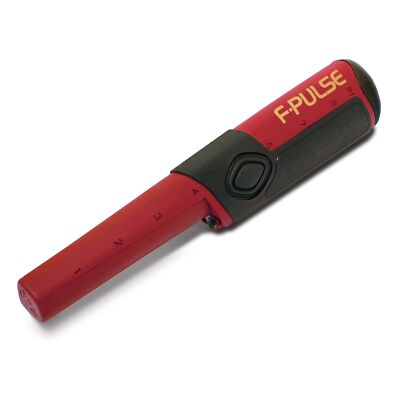 Fisher F-Pulse Waterproof Pinpointer Metal Detector, Red – Pulse Induction-image
