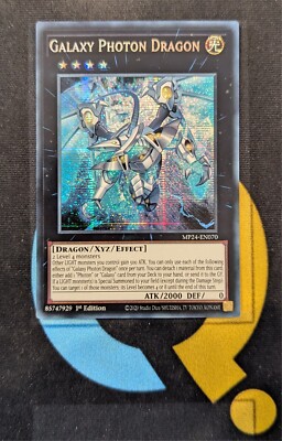 MP24-EN070 Galaxy Photon Dragon Prismatic Secret Rare 1st Ed YuGiOh-image