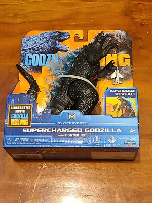 Playmates Monsterverse GODZILLA VS KONG Supercharged Godzilla 6