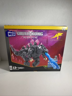 Mega Bloks Godzilla x Kong The New Empire Godzilla Building Set 543 Pieces - New-image