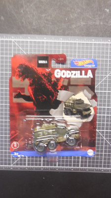 Hot Wheels Character Cars (2023) GODZILLA Die-Cast #HXC79-4B10-image
