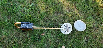 METAL DETECTOR FISHER M-SCOPE 1220-X PRO ,for parts or repair,untested-image