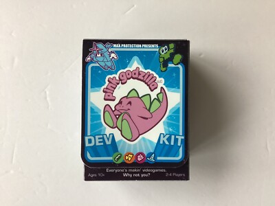 Pink Godzilla Games Card Game Pink Godzilla Dev Kit Box VG+/NM-image