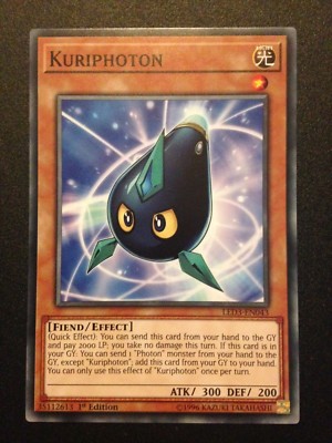 Kuriphoton | LED3-EN043 | Common | 1st Edition | White Dragon Abyss | YuGiOh TCG-image