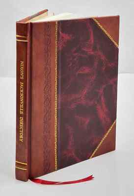 Polk Jacksonville, Illinois, City Directory 1868 [Leather Bound]-image