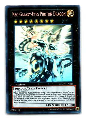 Neo Galaxy-Eyes Photon Dragon GAOV-EN041 1st Edition Ghost Rare NM-image