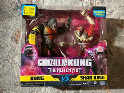 MonsterVerse GODZILLA x KONG the New Empire (2024) KONG vs SKAR KING Figures!-image